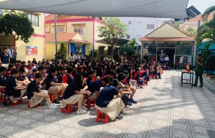 DIỄN TẬP PHƯƠNG ÁN PHÒNG CHÁY CHỮA CHÁY VÀ CỨU NẠN CỨU HỘ